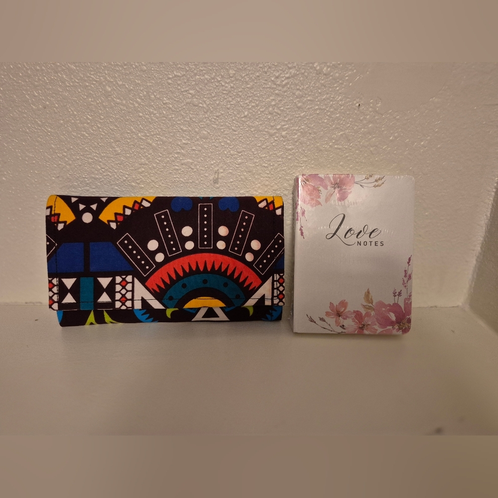Brand New Notebook And Wallet